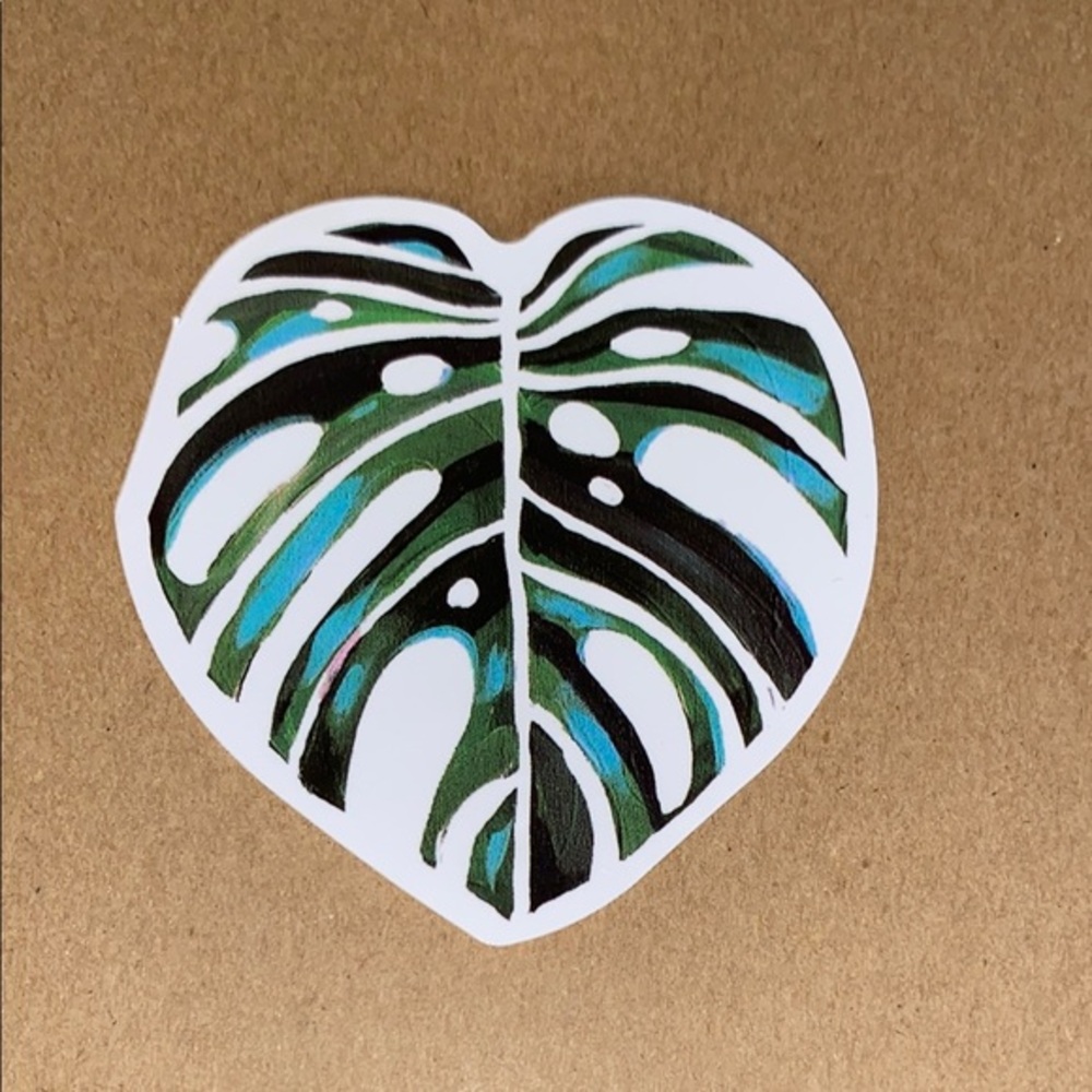 🌈20/$12🌈 Tropical Leaf Sticker